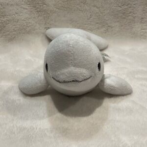 Aurora Destination Nation Beluga Whale‎ Plush White Nearly 11" EXCELLENT